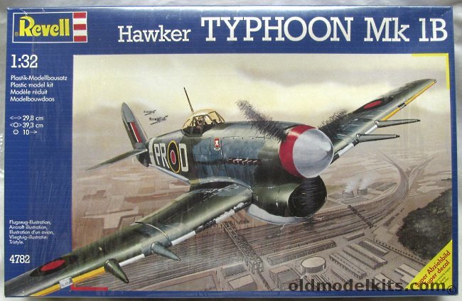 Revell 1/32 Hawker Typhoon MK 1B, 4782 plastic model kit